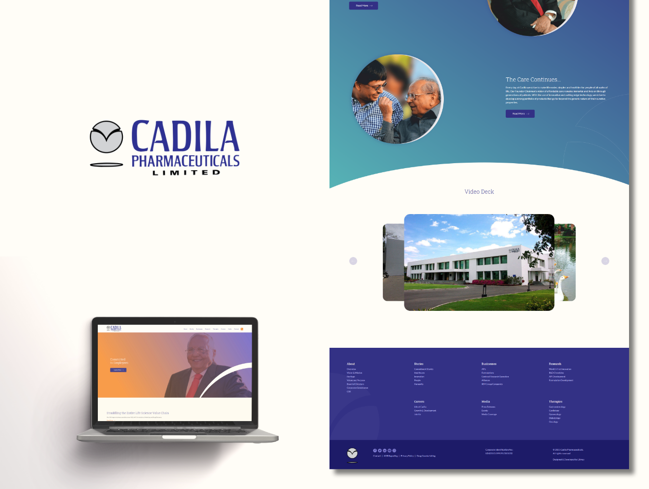 Cadila Pharma Website